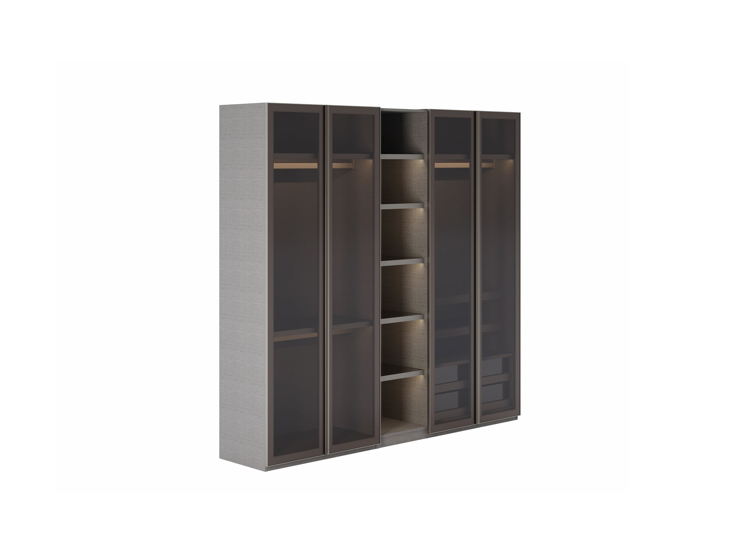 Lazzoni | Split Hinged Closet 2+1 Unit