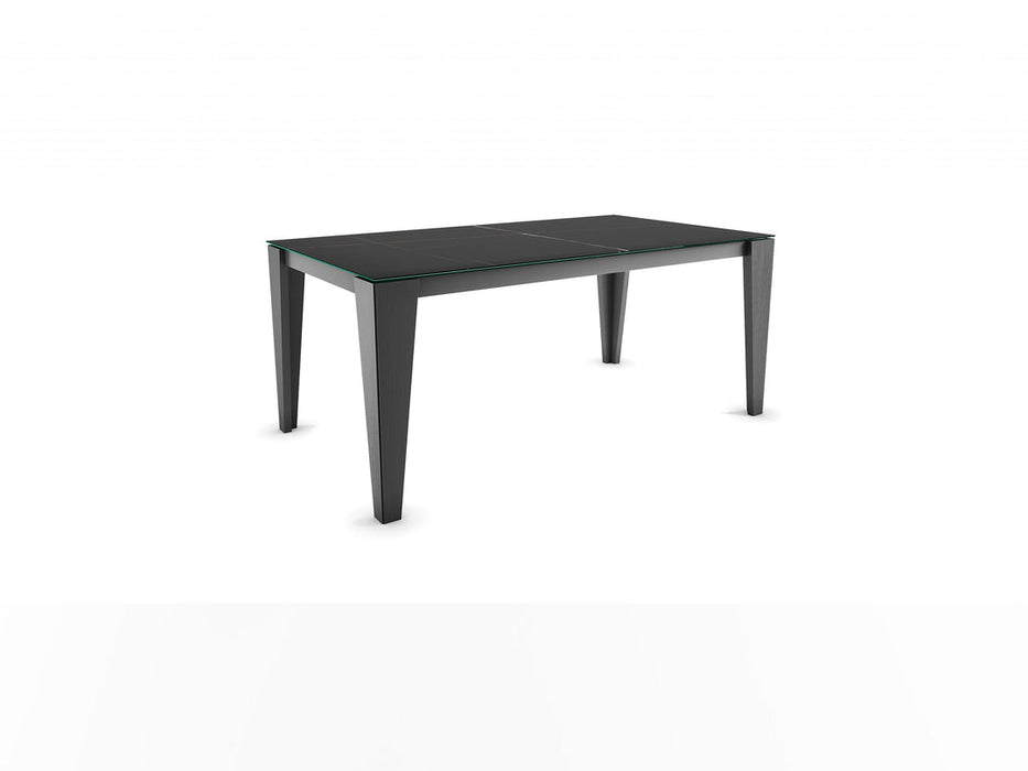 Terra Ceramic / Glass Extendable Table